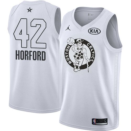 Men Boston Celtics #42 Al Horford White Jordan Swingman 2018 All-Star Game NBA Jersey